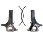 2002-2024 RAM 1500 (5-LUG) 2WD 4.5" LIFT SPINDLES W/ BRAKE LINES