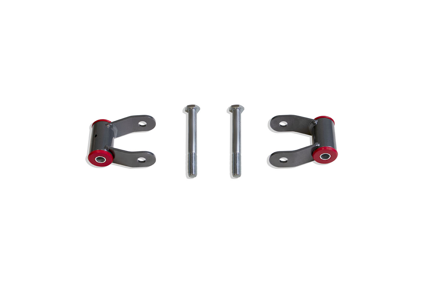 1988-2018 GM 1500 | 1992-1999 GM SUV | 1997-2003 F-150 | 1994-2001 RAM 1500 1" LIFT SHACKLES OR 1998-2009 RANGER 1" LOWERING SHACKLES