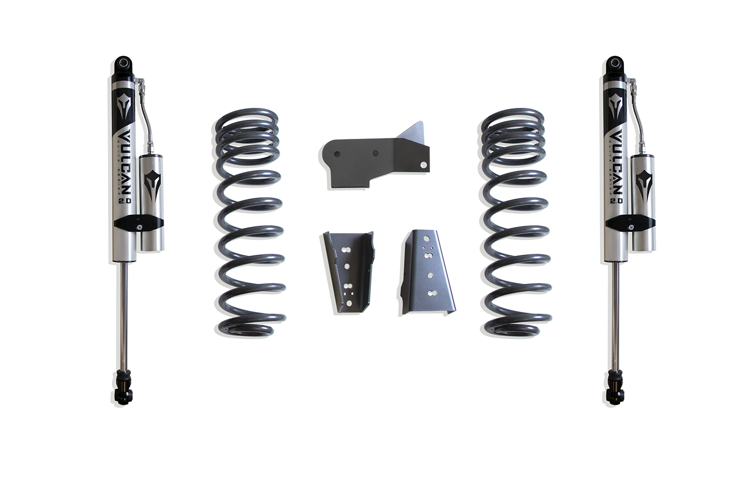 2009-2024 RAM 1500 (5-LUG) 2WD 3" REAR LIFT BOX KIT W/ VULCAN RESERVOIR SHOCKS