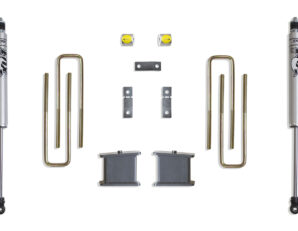 2007-2021 TUNDRA 2WD 4" REAR LIFT BOX KIT W/ FOX SHOCKS