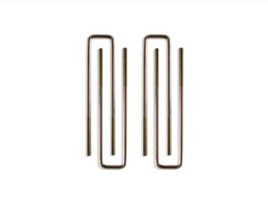 2007-2024 SILVERADO/SIERRA 1500 2WD/4WD SQUARE U-BOLTS (15.5" X 2.625" X 9/16") (6"-7" BLOCKS)