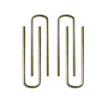 2021-2026 F-150 2WD SEMI ROUND U-BOLTS (14.5" X 3.125" X 9/16") (FITS 4"-5" BLOCKS)