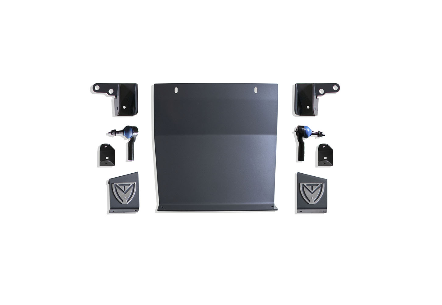 2019-2025 SILVERADO/SIERRA 1500 2WD SWAY BAR BRACKETS, SKIDPLATE & HDW - 7"-10" LIFT HEIGHT (BOX 3 OF 5)