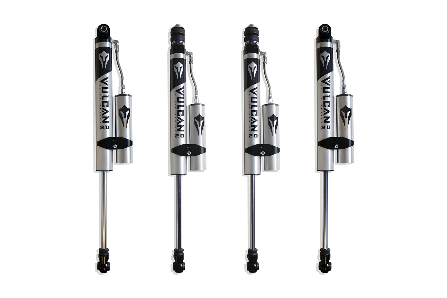 2017-2025 F-250/F-350 4WD 2.5" F&R VULCAN SERIES RESERVOIR SHOCKS - 2.5" LIFT HEIGHT