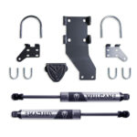 2017-2026 F-250/F-350 4WD DUAL STEERING STABILIZER KIT W/ VULCAN 2.0 SERIES STABILIZER SHOCKS