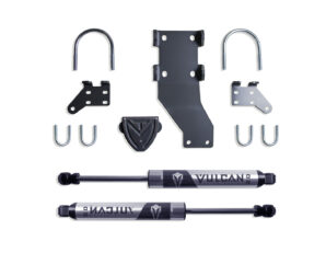 2017-2025 F-250/F-350 4WD DUAL STEERING STABILIZER KIT W/ VULCAN 2.0 SERIES STABILIZER SHOCKS