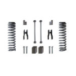 2020-2026 JEEP GLADIATOR REAR COILS, SWAY BAR LINKS, R. SHOCK EXT & MISC. BRACKETS - 4.5" LIFT HEIGHT (BOX 2 OF 2)