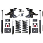 1988-1998 SILVERADO/SIERRA 1500 2WD 4"/6" LOWERING KIT (V8, HD ROTORS)