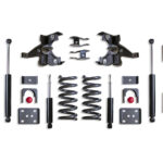 1988-1998 SILVERADO/SIERRA 1500 2WD 4"/6" LOWERING KIT (V6, LD ROTORS)