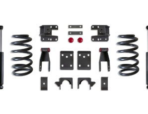 2007-2013 SILVERADO/SIERRA 1500 2WD/4WD 2"/4" LOWERING KIT (COILS, SINGLE CAB)