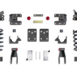 2014-2018 SILVERADO/SIERRA 1500 2WD/4WD 2"/4" LOWERING KIT (COILS, EXT/CREW CAB) (MAGNERIDE MODELS)
