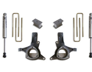 2007-2016 SILVERADO/SIERRA 1500 2WD 4.5" LIFT KIT (FOX SHOCKS) (CAST STEEL ARMS)