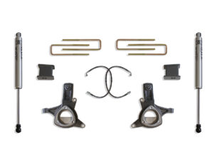 2016-2018 SIILVERADO/SIERRA 1500 2WD 5" LIFT KIT (FOX SHOCKS) (STAMPED STEEL ARMS)