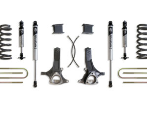 2002-2008 RAM 1500 (5-LUG) 2WD 7" LIFT KIT (VULCAN IFP SHOCKS) (4.7L)