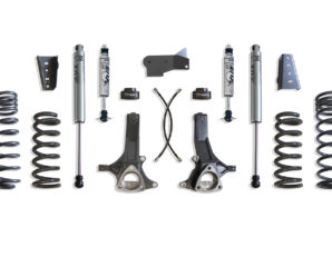 2009-2024 RAM 1500 (5-LUG) 2WD 6.5" LIFT KIT (FOX SHOCKS, ECODIESEL)