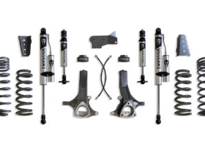 2009-2024 RAM 1500 (5-LUG) 2WD 6.5" LIFT KIT (VULCAN IFP FRONT/VULCAN RESERVOIR SHOCKS REAR) (ECODIESEL)