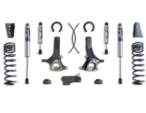 2009-2024 RAM 1500 (5-LUG) 2WD 6.5" LIFT KIT (FOX SHOCKS, V6)