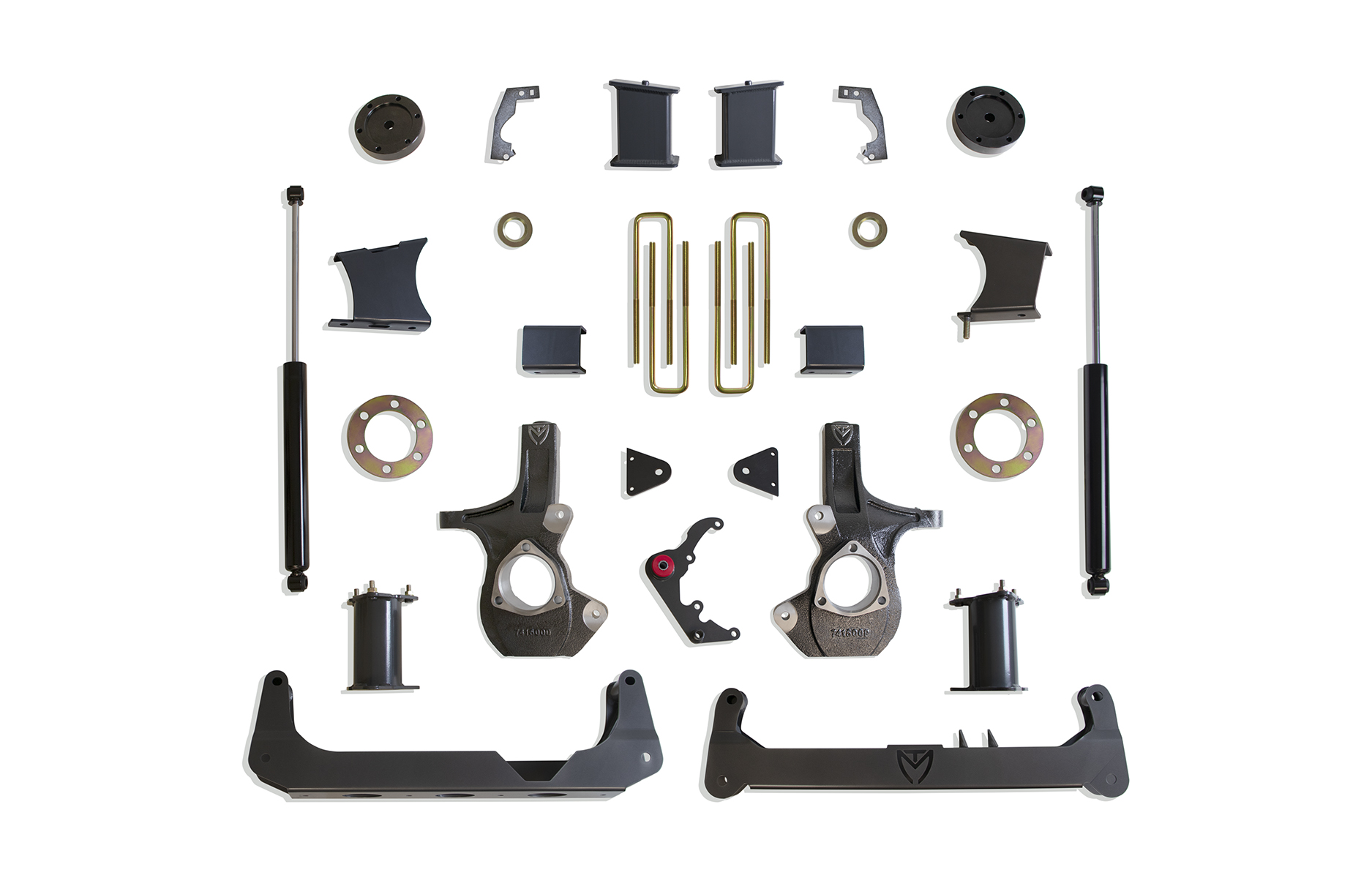 2014-2018 SILVERADO/SIERRA 1500 2WD/4WD 7" CROSSMEMBER LIFT KIT (STAMPED STEEL OR ALUMINUM ARMS)