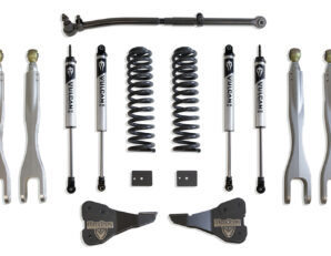 2017-2022 F-250/F-350 4WD DIESEL 2.5" LIFT KIT W/ 4-LINKS (VULCAN SHOCKS)