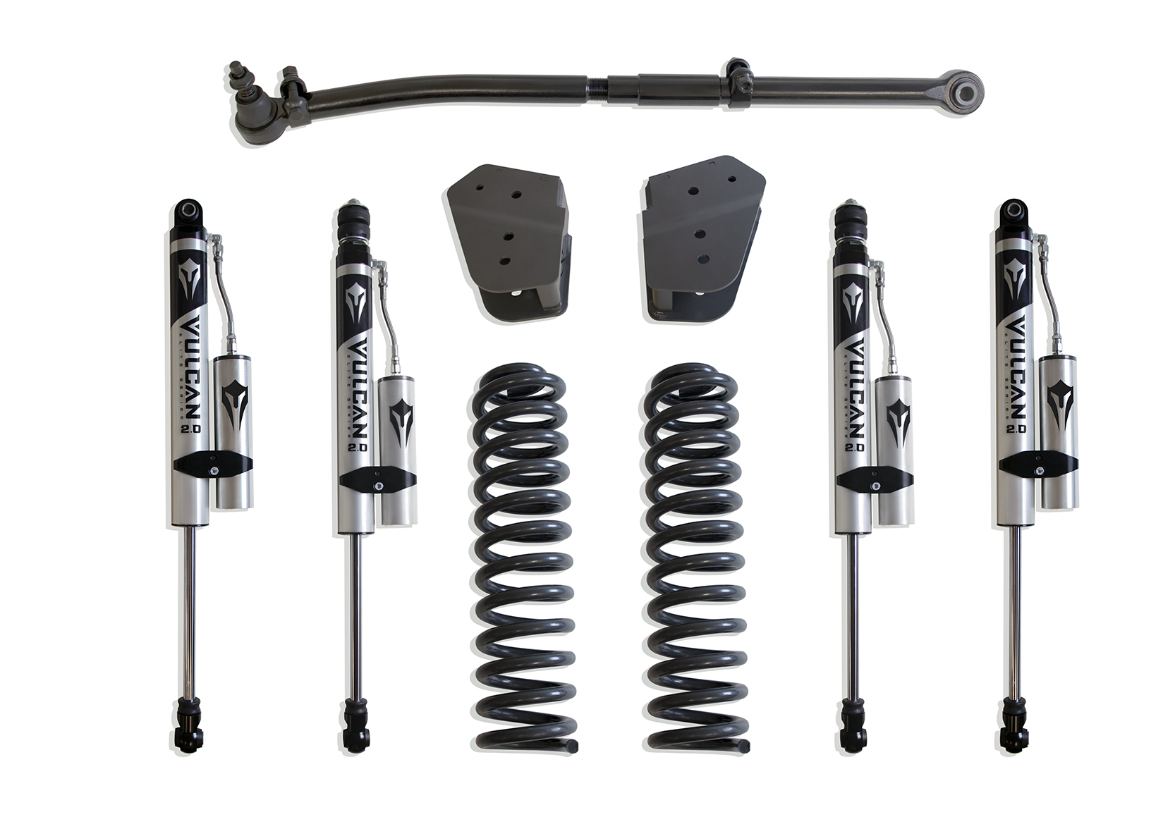 2017-2022 F-250/F-350 4WD DIESEL 2.5" LIFT KIT (VULCAN RESERVOIR SHOCKS)
