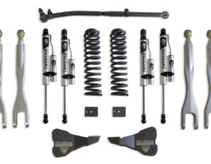 2017-2022 F-250/F-350 4WD DIESEL 2.5" LIFT KIT W/ 4-LINKS (VULCAN RESERVOIR SHOCKS)