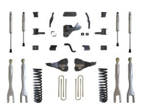 2017-2022 F-250/F-350 4WD DIESEL 4" LIFT KIT W/ 4-LINKS (FOX SHOCKS)