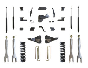 2017-2022 F-250/F-350 4WD DIESEL 4" LIFT KIT W/ 4-LINKS (MAX TRAC SHOCKS)