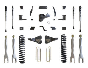 2017-2022 F-250/F-350 4WD DIESEL 8" LIFT KIT W/ 4-LINKS (VULCAN SHOCKS)