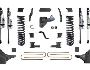 2023-2025 F-250/F-350 4WD DIESEL 4" LIFT KIT (VULCAN RESERVOIR SHOCKS)