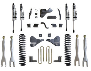2023-2025 F-250/F-350 4WD DIESEL 8" LIFT KIT W/ 4-LINKS (VULCAN RESERVOIR SHOCKS)