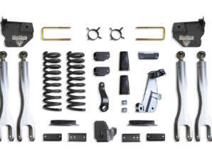 2014-2018 RAM 2500 4WD DIESEL 4" LIFT KIT W/ 4-LINKS (MAX TRAC SHOCKS) (FACTORY REAR AIR RIDE)