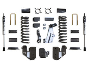 2014-2018 RAM 2500 4WD DIESEL 4" LIFT KIT (VULCAN SHOCKS) (FACTORY REAR AIR RIDE)