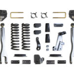 2014-2018 RAM 2500 4WD DIESEL 4" LIFT KIT W/ 4-LINKS (VULCAN SHOCKS) (FACTORY REAR AIR RIDE)