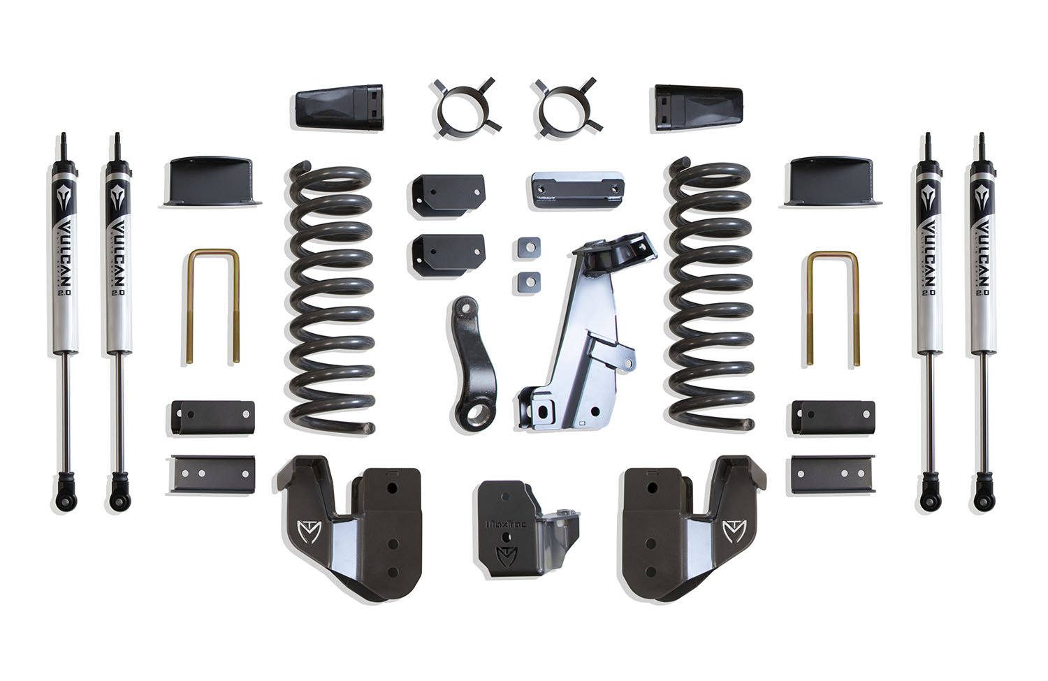2014-2018 RAM 2500 4WD DIESEL 6" LIFT KIT (VULCAN SHOCKS) (FACTORY REAR AIR RIDE)