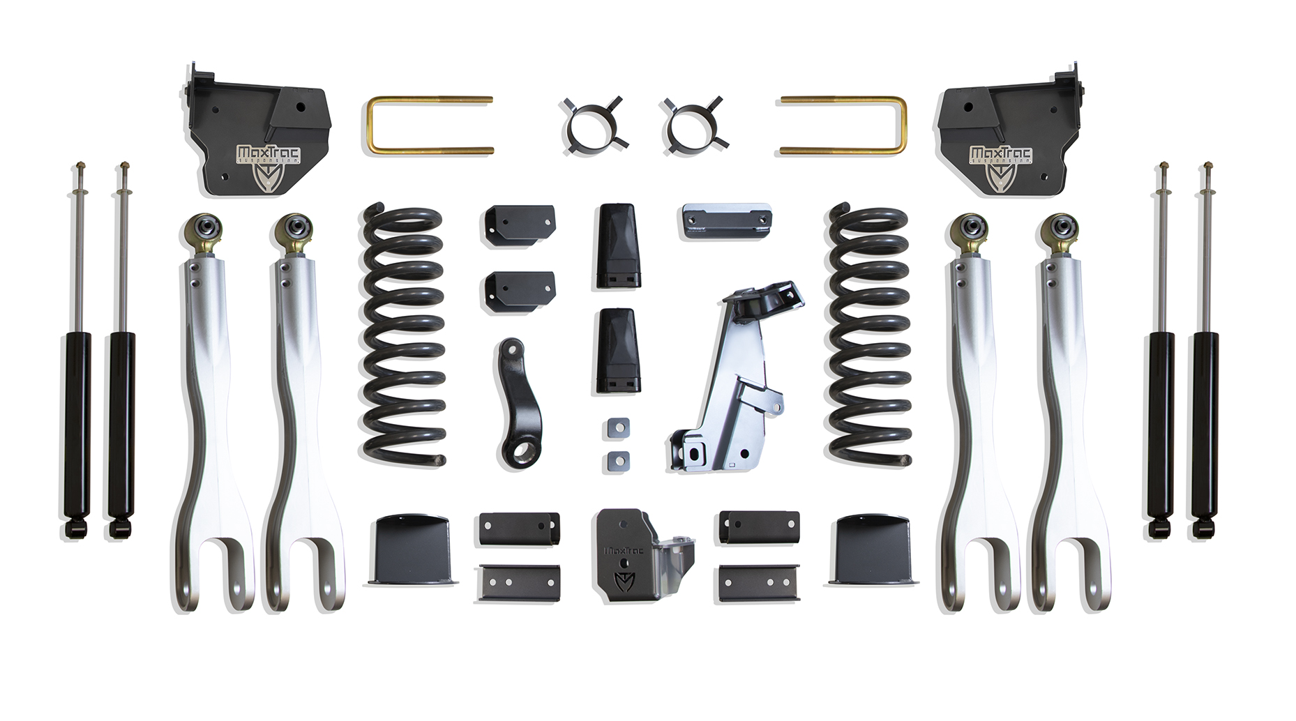 2014-2018 RAM 2500 4WD DIESEL 8" LIFT KIT W/ 4-LINKS & MAX TRAC SHOCKS (FACTORY REAR AIR RIDE)