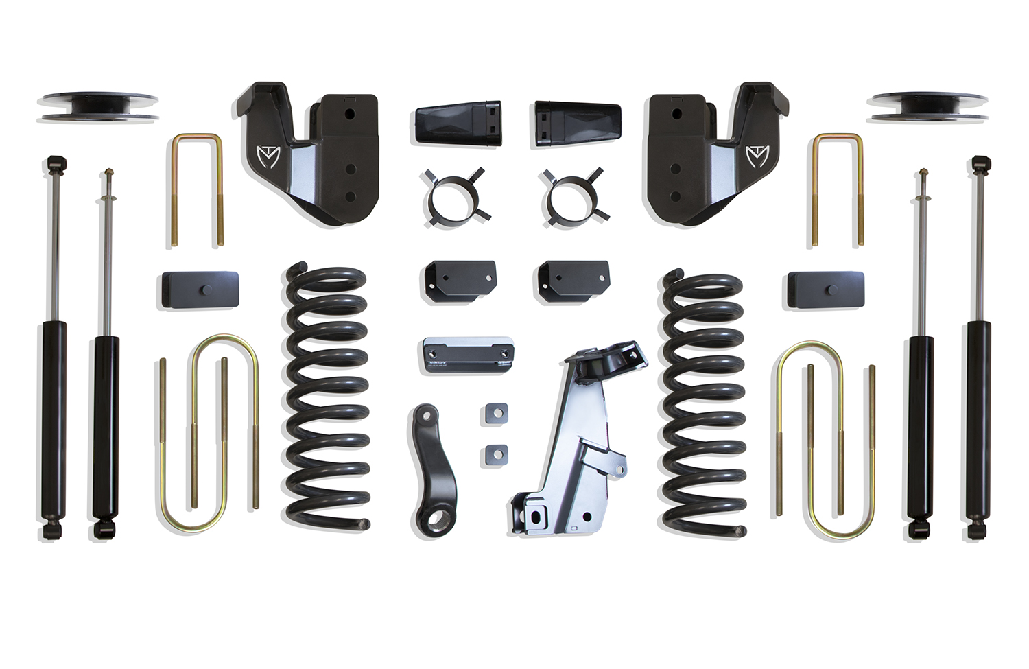 2013-2018 RAM 3500 4WD DIESEL 4" LIFT KIT (MAX TRAC SHOCKS) (FACTORY REAR AIR RIDE)