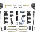 2013-2018 RAM 3500 4WD DIESEL 4" LIFT KIT W/ 4-LINKS (FOX SHOCKS) (FACTORY REAR AIR RIDE)