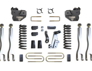 2013-2018 RAM 3500 4WD DIESEL 4" LIFT KIT W/ 4-LINKS (MAX TRAC SHOCKS)
