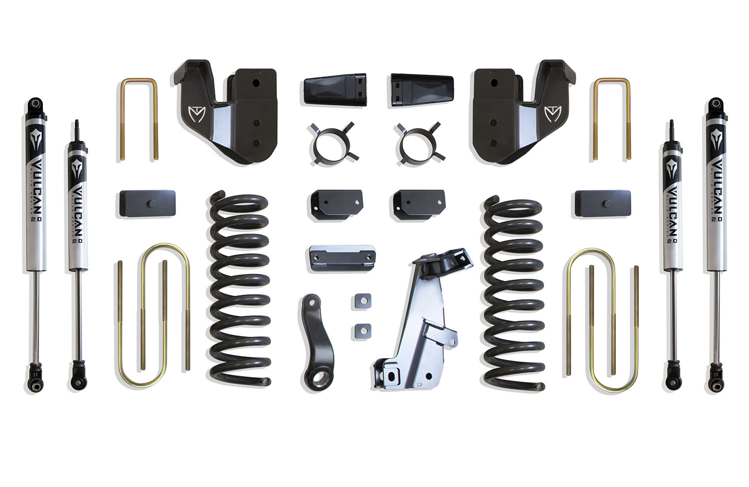 2013-2018 RAM 3500 4WD DIESEL 4" LIFT KIT (VULCAN SHOCKS)