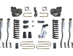 2013-2018 RAM 3500 4WD DIESEL 4" LIFT KIT W/ 4-LINKS (VULCAN RESERVOIR SHOCKS)