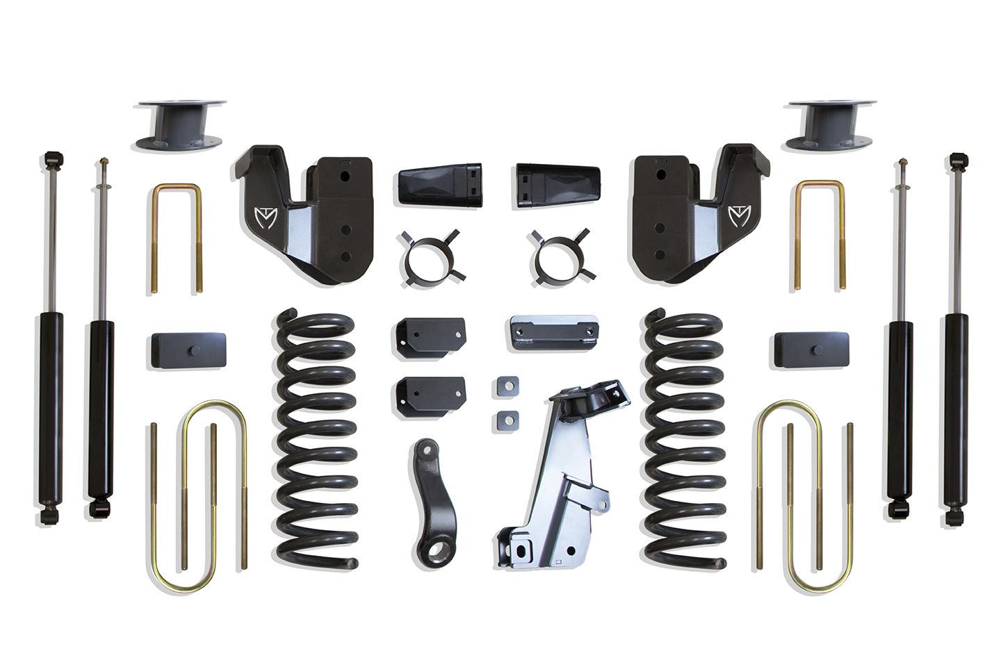 2013-2018 RAM 3500 4WD DIESEL 6" LIFT KIT (MAX TRAC SHOCKS) (FACTORY REAR AIR RIDE)