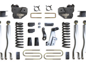 2013-2018 RAM 3500 4WD DIESEL 6" LIFT KIT W/ 4-LINKS (MAX TRAC SHOCKS) (FACTORY REAR AIR RIDE)