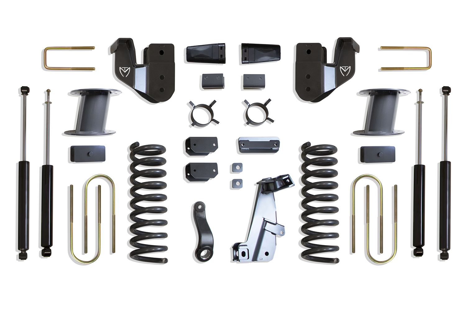 2013-2018 RAM 3500 4WD DIESEL 8" LIFT KIT (MAX TRAC SHOCKS) (FACTORY REAR AIR RIDE)