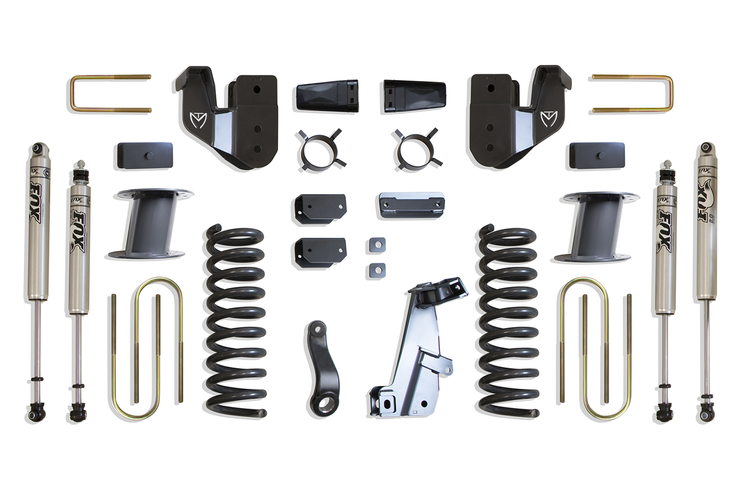 2013-2018 RAM 3500 4WD DIESEL 8" LIFT KIT (FOX SHOCKS) (FACTORY REAR AIR RIDE)