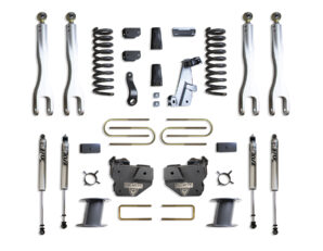 2013-2018 RAM 3500 4WD DIESEL 8" LIFT KIT W/ 4-LINKS (FOX SHOCKS) (FACTORY REAR AIR RIDE)