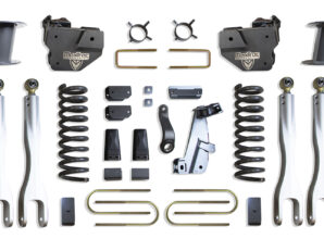 2013-2018 RAM 3500 4WD DIESEL 8" LIFT KIT W/ 4-LINKS (MAX TRAC SHOCKS) (FACTORY REAR AIR RIDE)