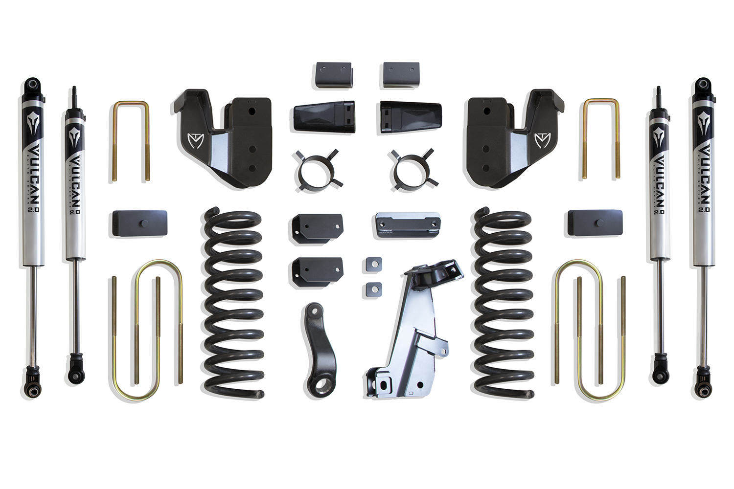 2013-2018 RAM 3500 4WD DIESEL 8" LIFT KIT (VULCAN SHOCKS)