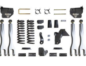 2019-2024 RAM 2500 4WD DIESEL 4" LIFT KIT W/ 4-LINKS (MAX TRAC SHOCKS) (FACTORY REAR AIR RIDE)