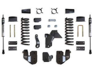 2019-2024 RAM 2500 4WD DIESEL 6" LIFT KIT (VULCAN SHOCKS) (FACTORY REAR AIR RIDE)