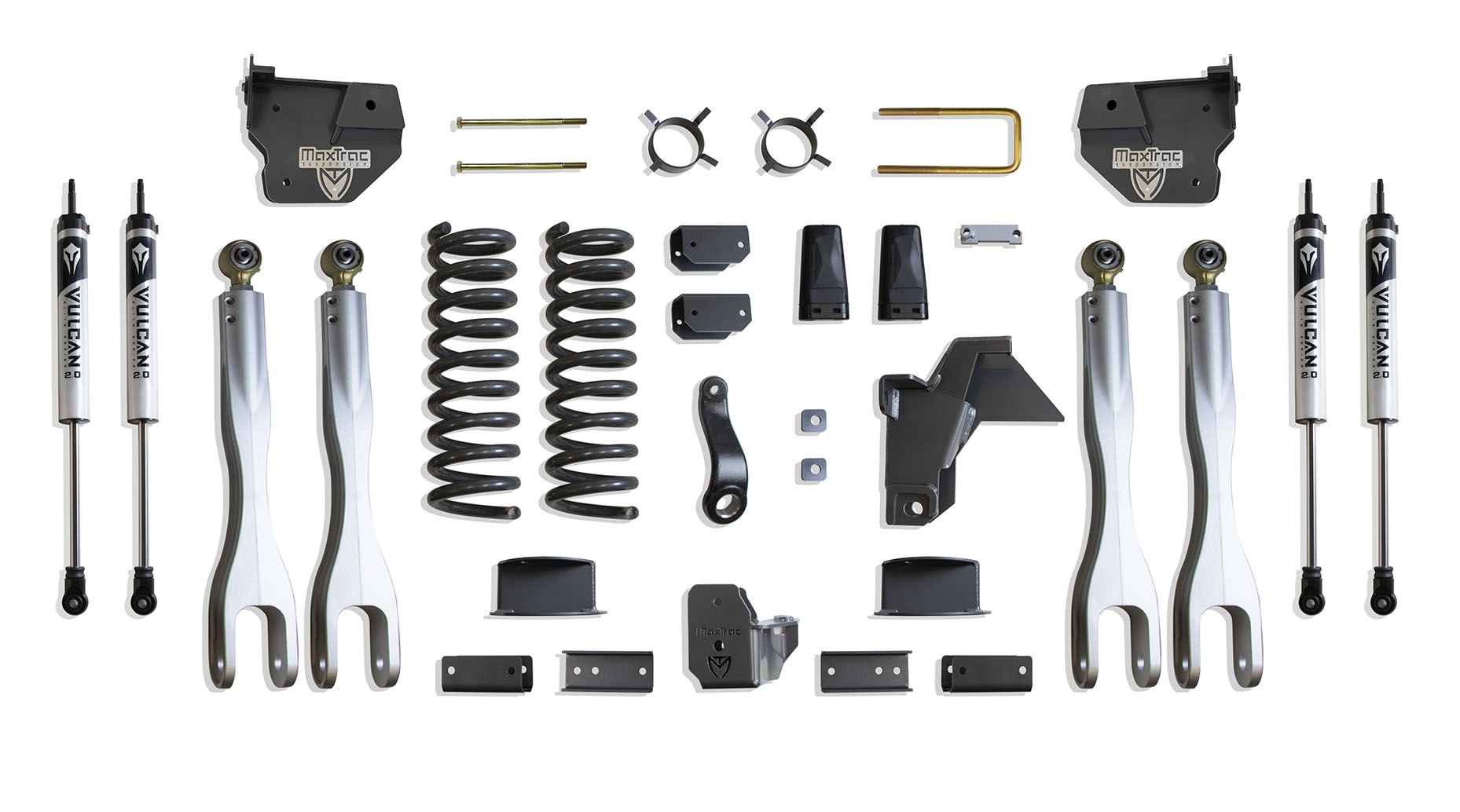 2019-2024 RAM 2500 4WD DIESEL 6" LIFT KIT W/ 4-LINKS (VULCAN SHOCKS) (FACTORY REAR AIR RIDE)
